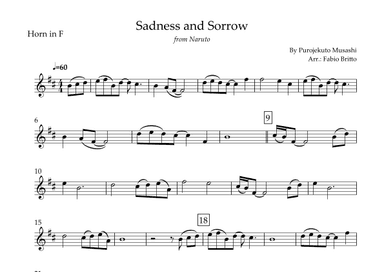 Sadness And Sorrow (arr. Fabio Britto)