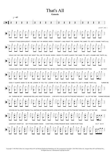 That's All (arr. Cyril Mayer)