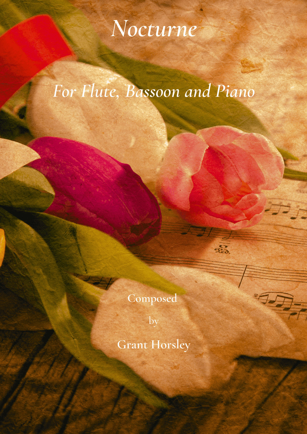 Nocturne. Original For Flute, Bassoon and Piano.