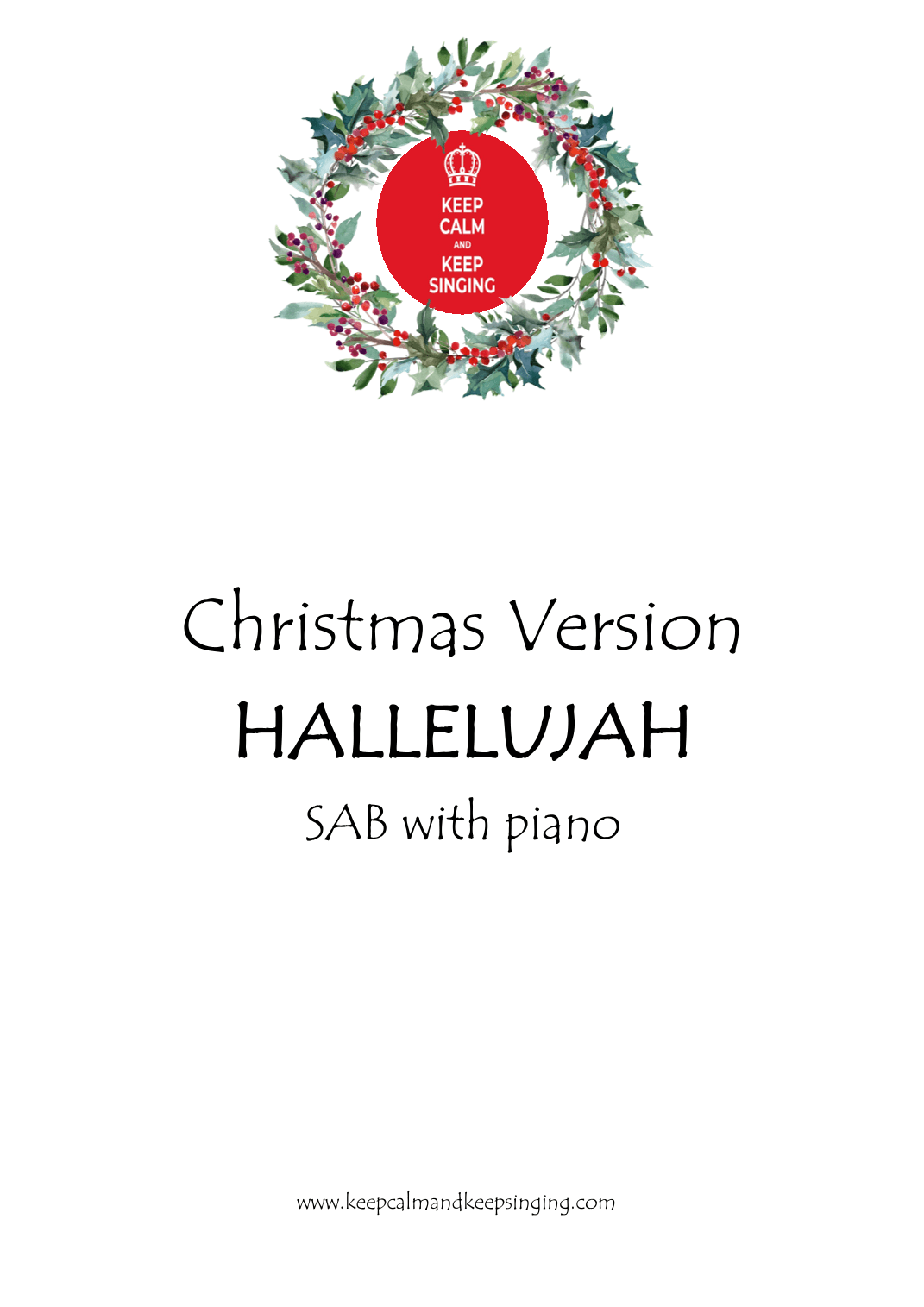 Hallelujah (arr. Debbie Warren)