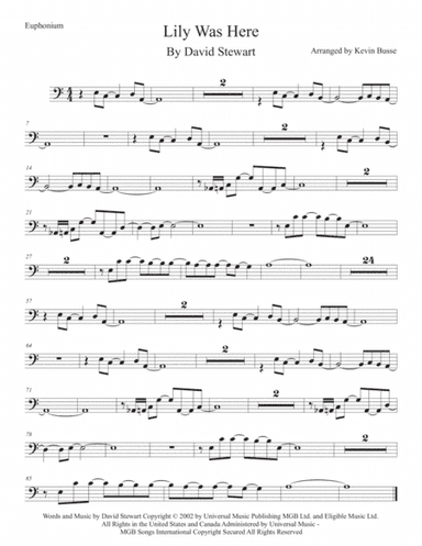 Lily Was Here (arr. Kevin Busse)