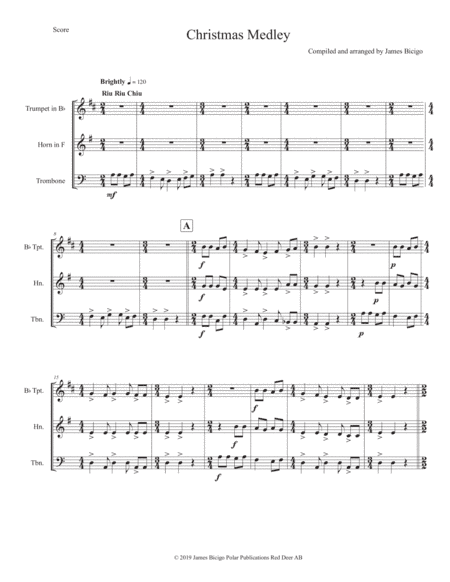 Christmas Medley (arr. James Bicigo)