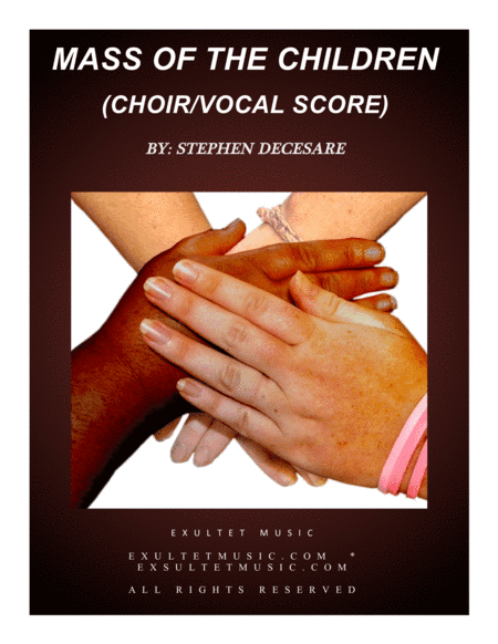 Mass of the Children (Choir/Vocal Score)