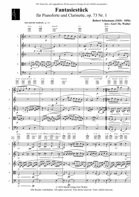 Fantasiestück (arr. Gert Th. Walter)
