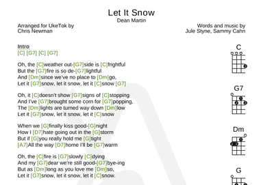 Let It Snow! Let It Snow! Let It Snow! (arr. UkeTok)