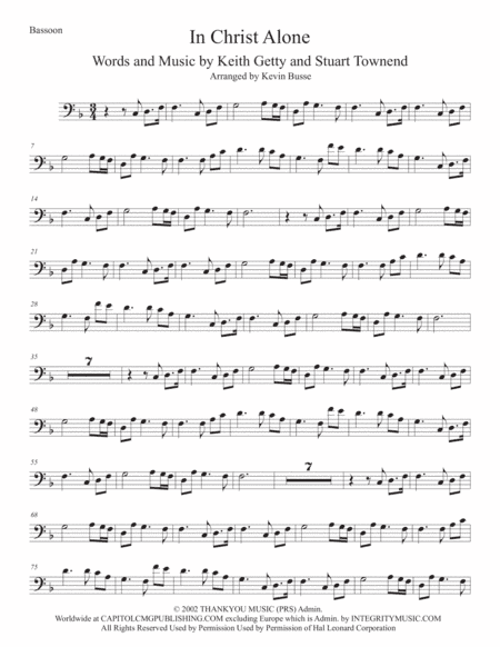 In Christ Alone (arr. Kevin Busse)
