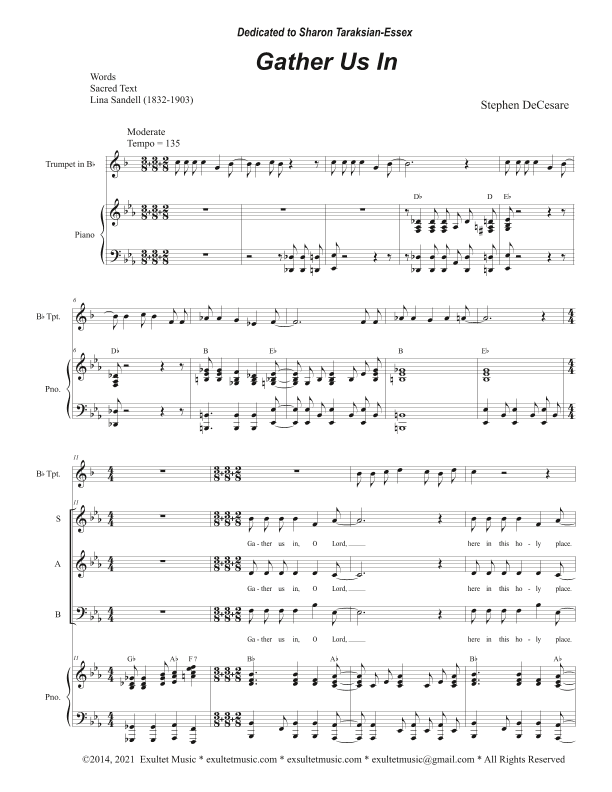Gather Us In (Vocal Trio - (SAB)
