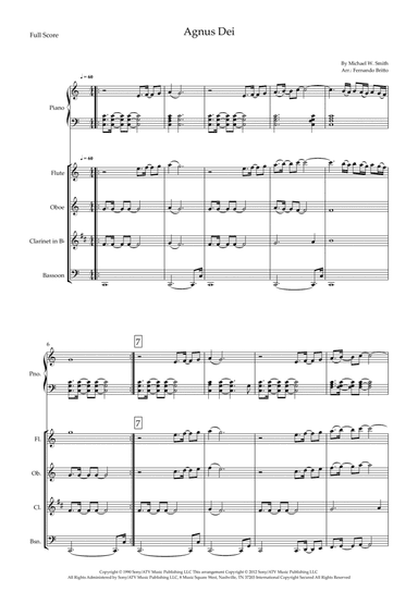 Agnus Dei (arr. Fernando Britto)