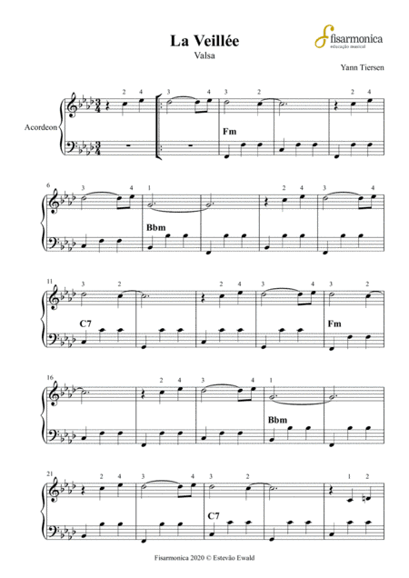 Le Veillee (arr. Estevao Ewald)