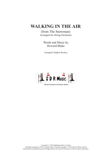 Walking In The Air (arr. Stephen Rockey)