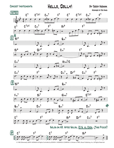 Hello, Dolly! (arr. Rob Ames)