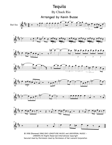 Tequila (arr. Kevin Busse)