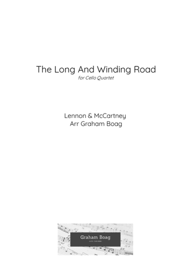 The Long And Winding Road (arr. Graham Boag)