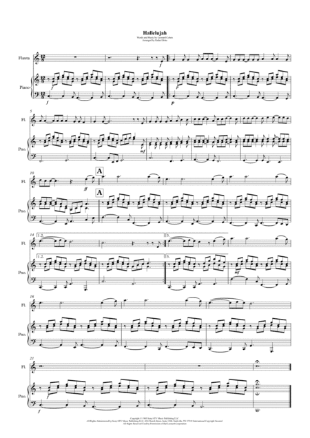 Hallelujah (arr. Rafael Brito)