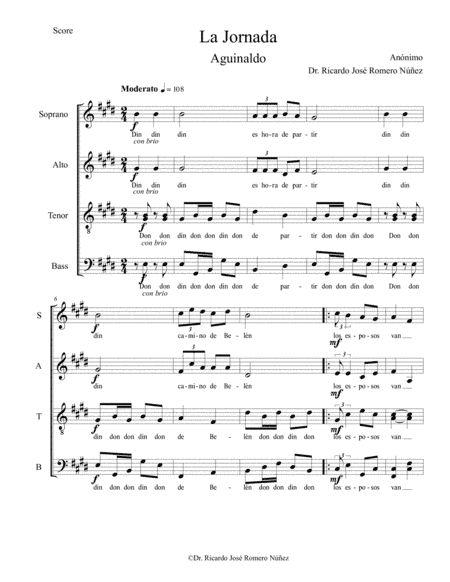 La Jornada (arr. Dr. Ricardo José Romero Núñez)