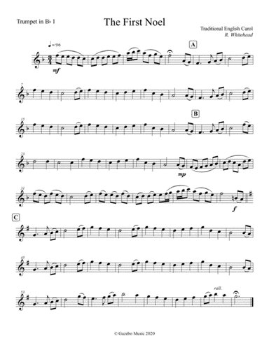 The First Noel (arr. R. Whitehead)