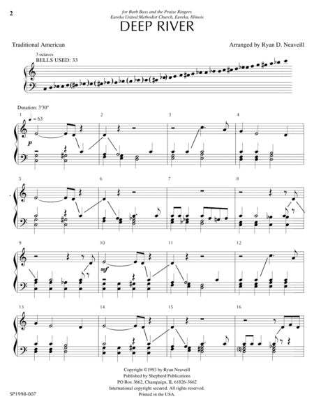 Deep River (arr. Ryan D. Neaveill)