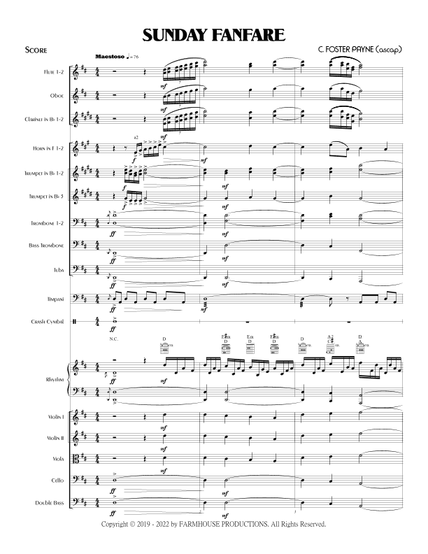 Sunday Fanfare (arr. C. Foster Payne)