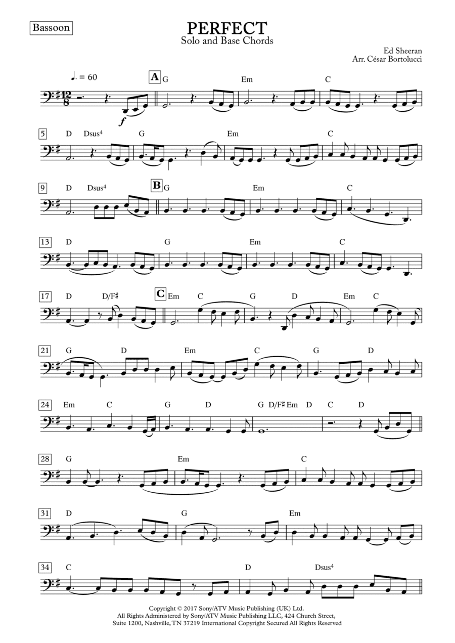 Perfect (arr. ACT Bortolucci)