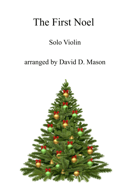 The First Noel (arr. David D. Mason)