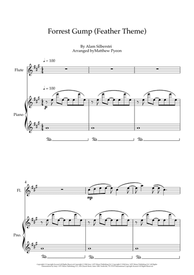Forrest Gump - Main Title (feather Theme) (arr. Matthew pyeon)