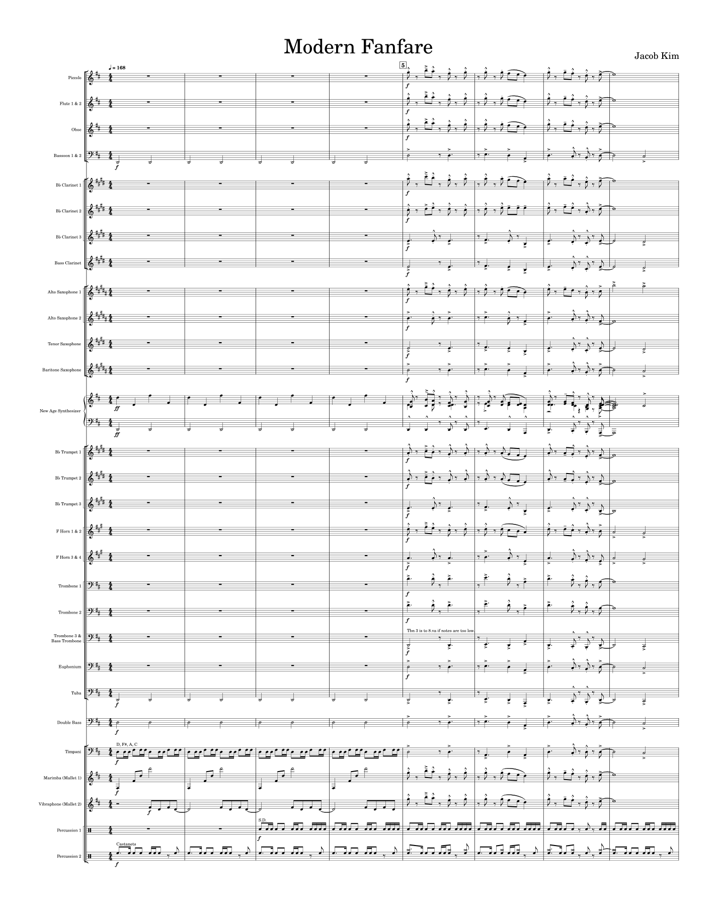 Modern Fanfare
