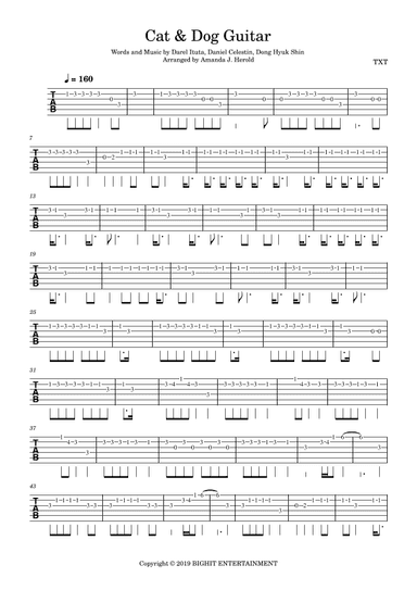 Cat & Dog (arr. Amanda's Music Channel)