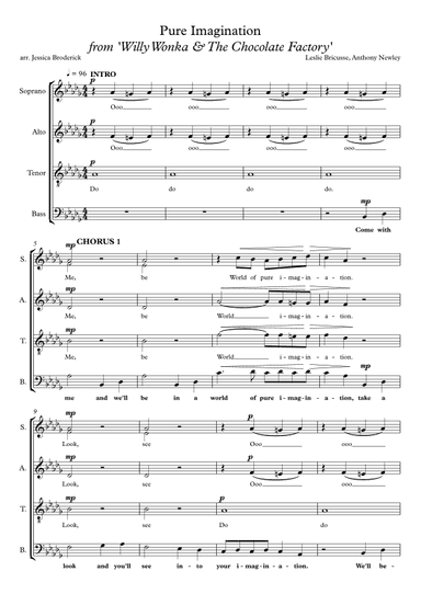 Pure Imagination (arr. Jessica Broderick)