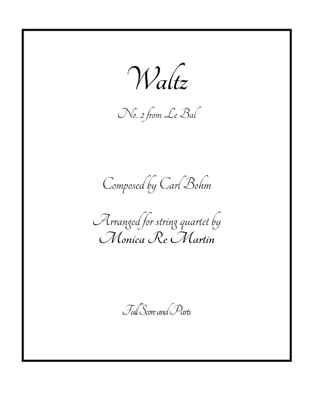 Waltz (No. 2) from Le Bal (arr. Monica Re Martin)