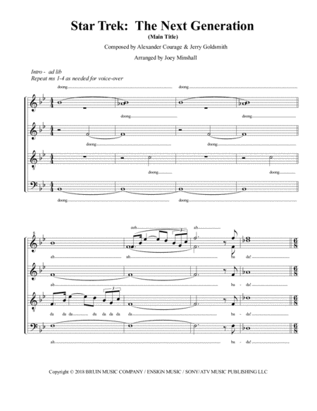 Star Trek - The Next Generation(r) (arr. Joey Minshall)