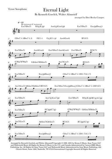 Eternal Light (arr. Davi Rocha Campos)