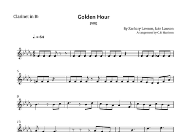Golden Hour (arr. C. B. Harrison)