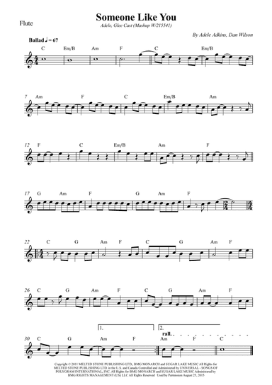 Someone Like You (arr. Wesley S. SIlva)