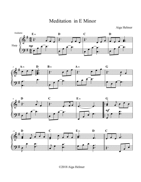 Meditation in E-Minor