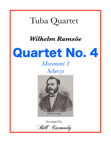 Ramsöe Quartet No 4 mvt 3 Scherzo (arr. Bill Carmody)