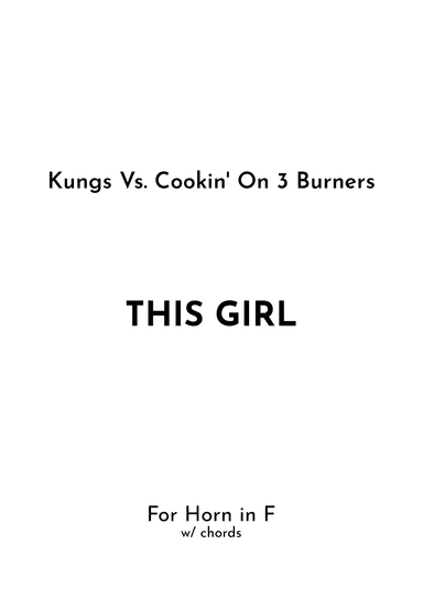 This Girl (arr. Jireh J.)
