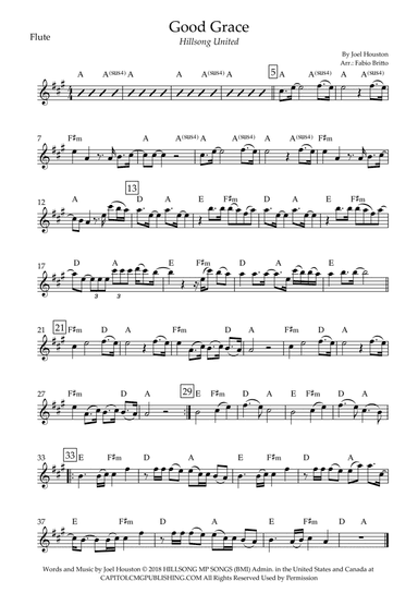 Good Grace (arr. Fabio Britto)