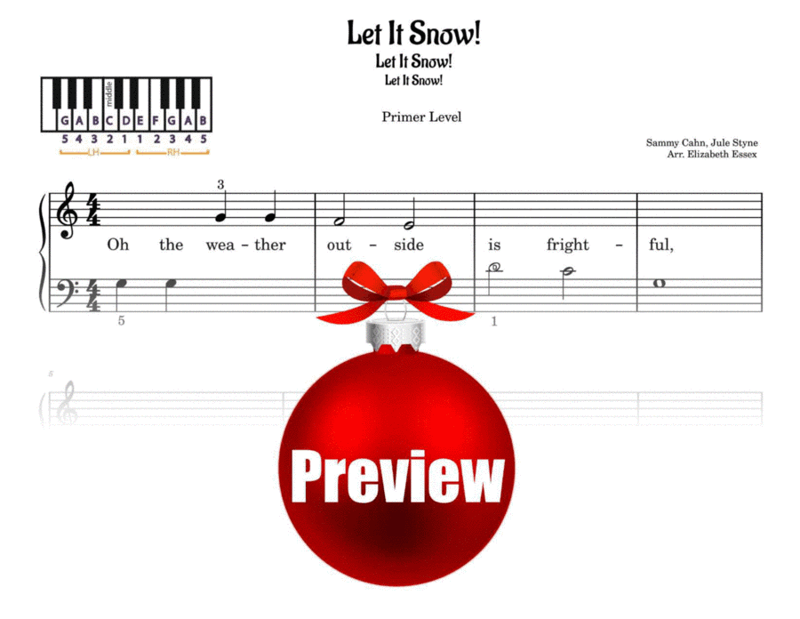 Let It Snow! Let It Snow! Let It Snow! (arr. Elizabeth Essex)