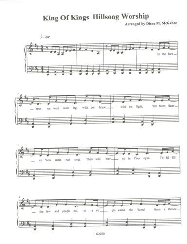 King Of Kings (arr. Diane M. McGahee)