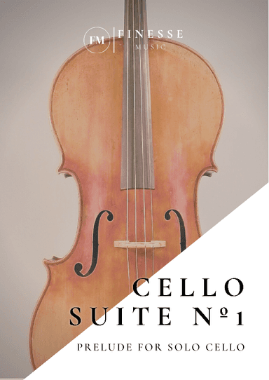Cello Suite No. 1 (Prelude) - improved layout (arr. Ivan de Andrade)
