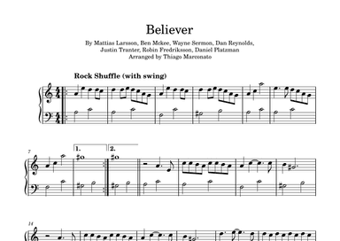 Believer (arr. Thiago Marconato)