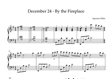 December 24 - By the Fireplace