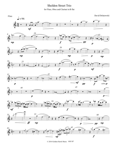 Sheldon Street Trio flute part