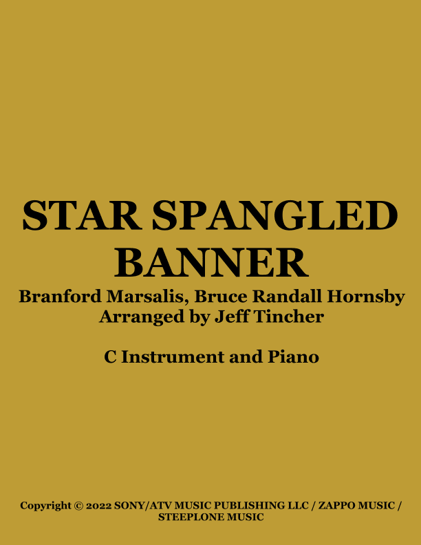 Star Spangled Banner (arr. Jeff Tincher)
