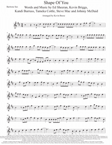 Shape Of You (arr. Kevin Busse)