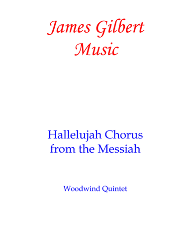 Hallelujah Chorus (from The Messiah) (arr. James Gilbert)