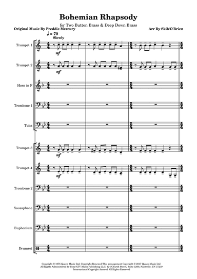 Bohemian Rhapsody (arr. Daniel Skib, Chris O'Brien)