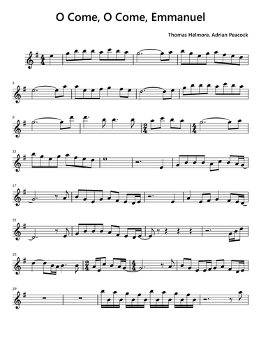 O Come, O Come Emmanuel (arr. Funtom)