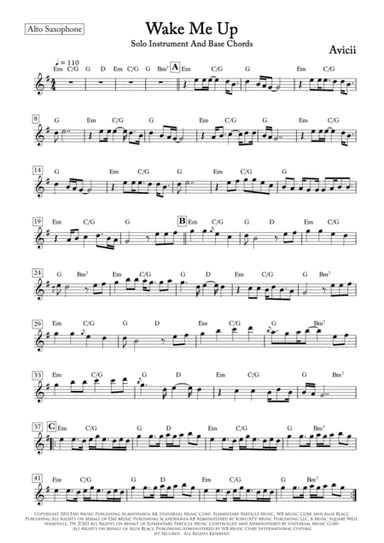 Wake Me Up (arr. ACT Bortolucci)