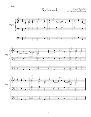 Richmond - Hark the Glad Sound